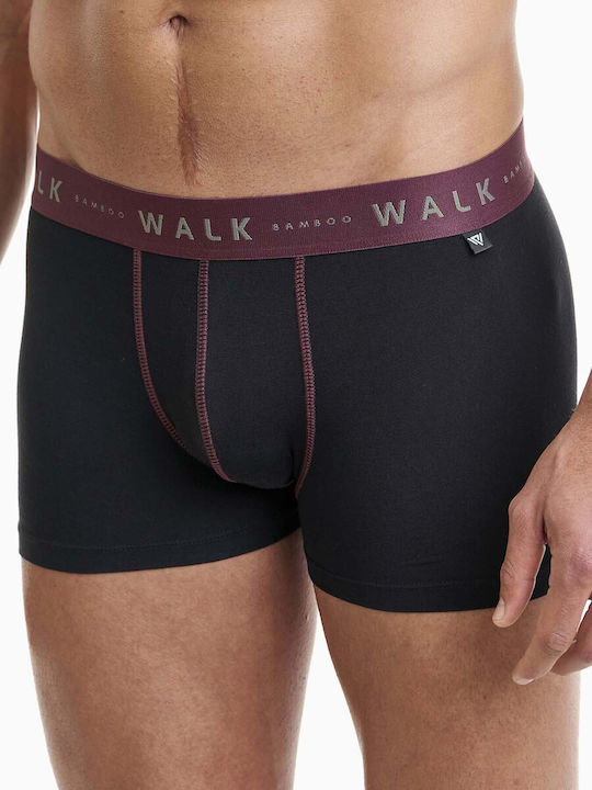 Herren Boxershorts Brown-khaki 2Packung