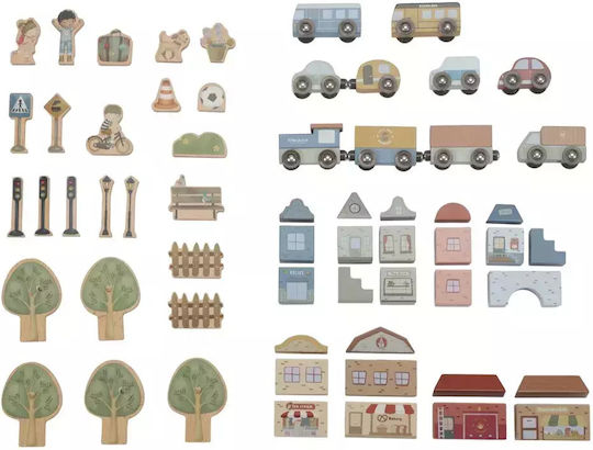 Little Dutch Set mit Zug aus Holz für 3+ Jahre alt+ Jahre