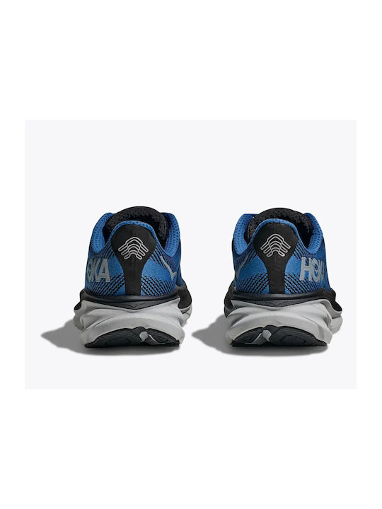 Clifton 9 Sport Shoes Running Blue Waterproof with Gore-Tex Membrane