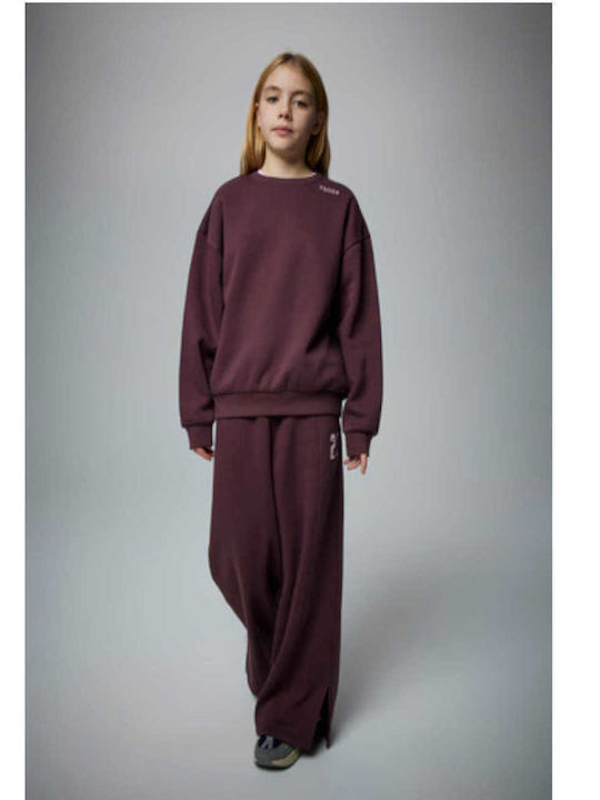 Детски Суичър Burgundy