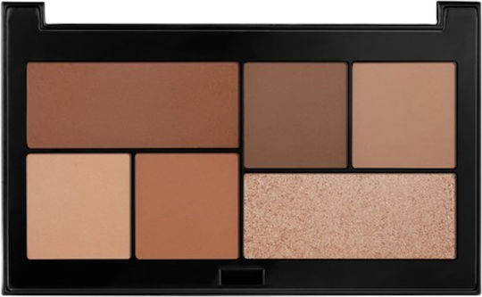 Pastel Nude Lidschatten Palette Palette Mit Gepresster Puder Mit Beigen Farbe