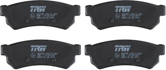 Trw Brake Pad Set Disc Brake Gdb4178
