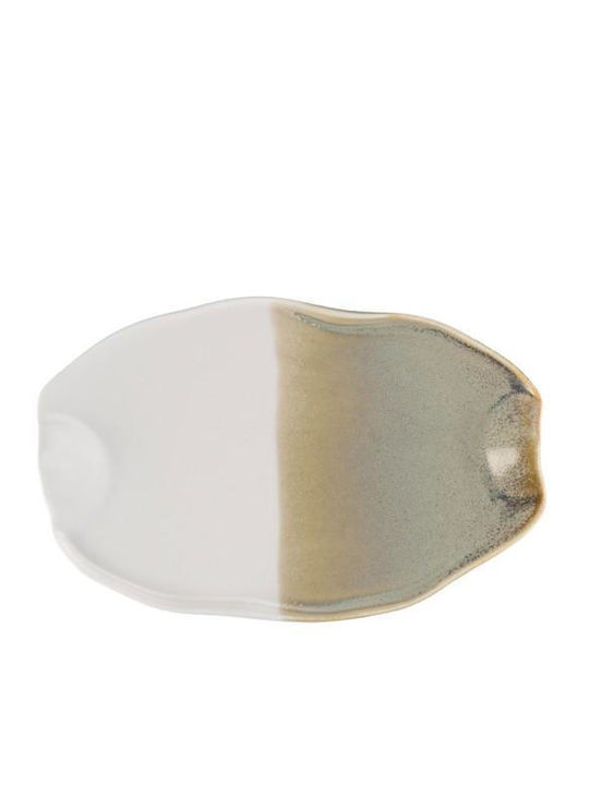 Kutahya Porselen Serving Platter made of Porcelain Green
