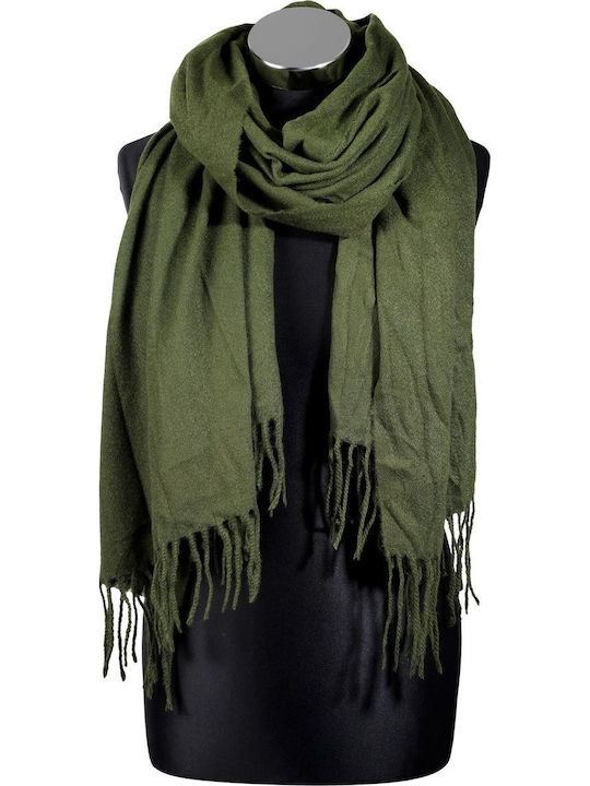 Women's Wool Scarf Khaki