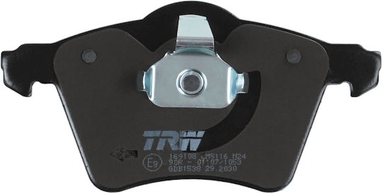 Trw Brake Pad Set Disc Brake Gdb1538