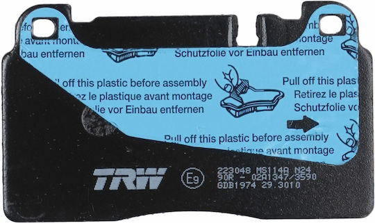 Trw Gdb1974 Brake Pad Set Disc Brake