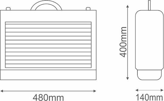 Olympia Electronics Ηλεκτρική Εντομοπαγίδα Led με Κολλητική Επιφάνεια 18W 925024101
