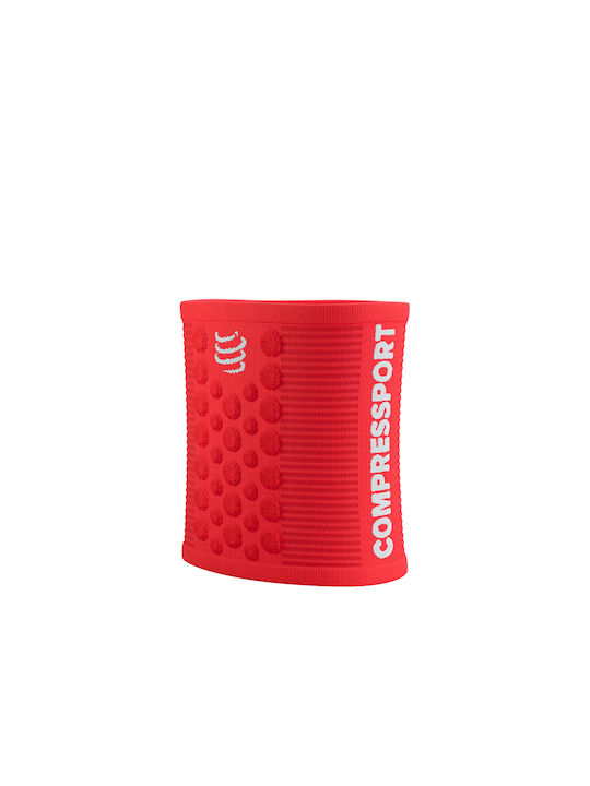 Compressport Sweatbands Athletic Wristbands Red