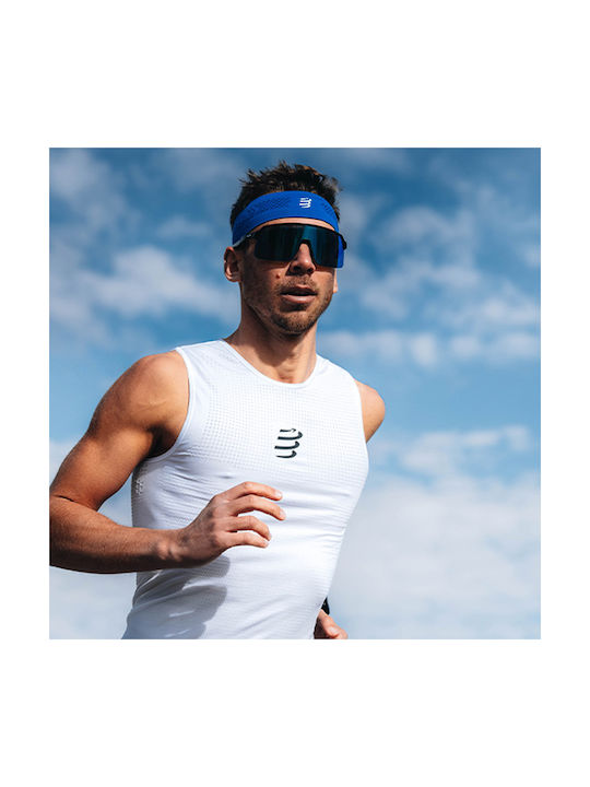 Compressport Thin Αθλητικό Περιμετώπιο Μπλε