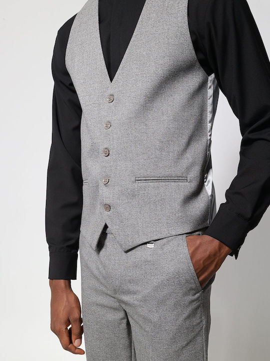Мъжко жиле Gray