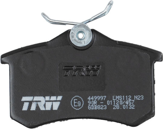Trw Brake Pad Set Disc Brake Gdb823