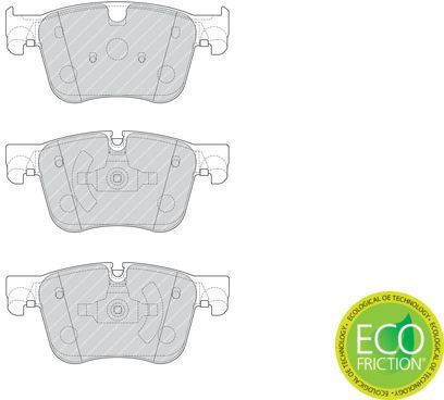 Ferodo Fdb4765 Brake Pad Set Disc Brake