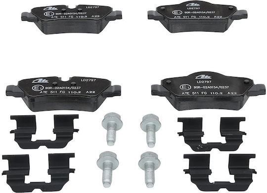 Ate Brake Pad Set Disc Brake 13.0470-2797.2