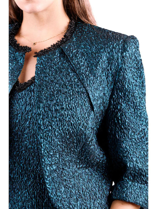 Vagias Damen Blazer Petrol