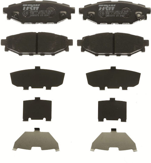 Trw Brake Pad Set Disc Brake Gdb3373