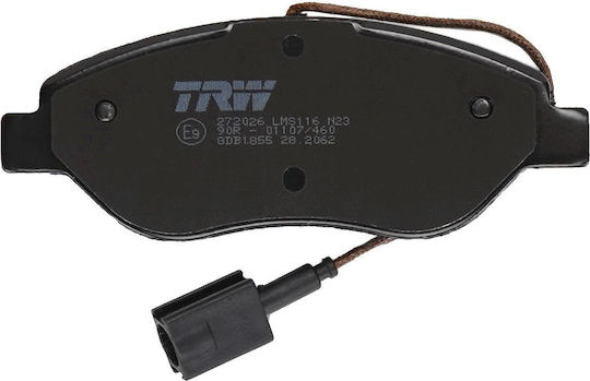 Trw Brake Pad Set Disc Brake Gdb1855