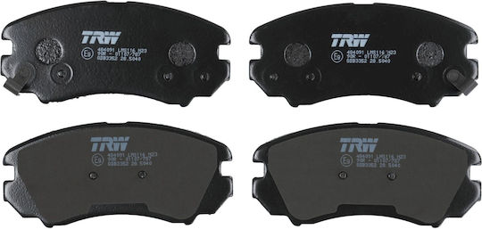Trw Gdb3352 Bremsbelag Set Scheibenbremse
