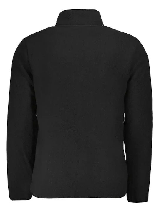 Men's Fleece Cardigan Black
