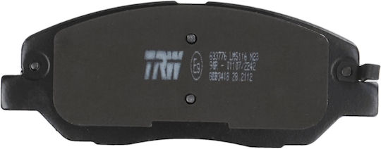 Trw Brake Pad Set Disc Brake Gdb3418