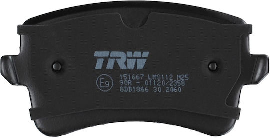 Trw Комплект Спирачни Накладки Дискови Спирачки Gdb1866