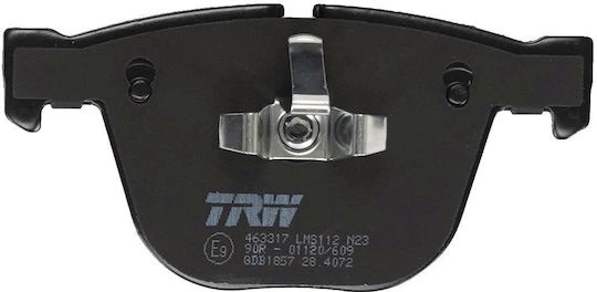 Trw Brake Pad Set Disc Brake Gdb1857