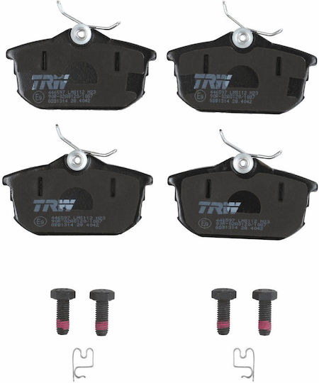 Trw Gdb1314 Bremsbelag Set Scheibenbremse