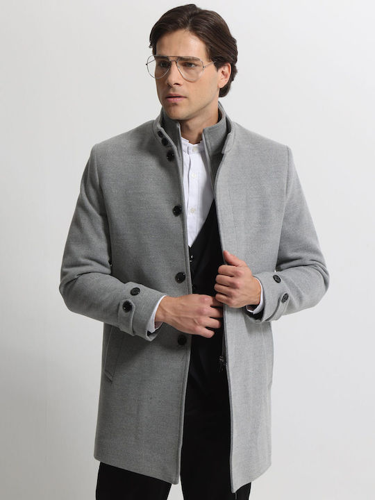 Herren Mantel Gray