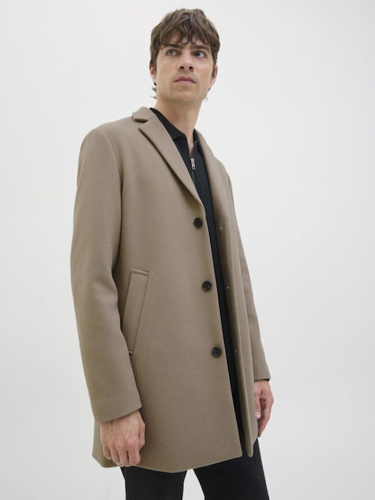Ανδρικό Παλτό Beige
