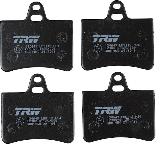 Trw Gdb1450 Bremsbelag Set Scheibenbremse