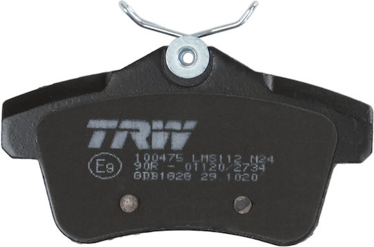 Trw Brake Pad Set Disc Brake Gdb1828
