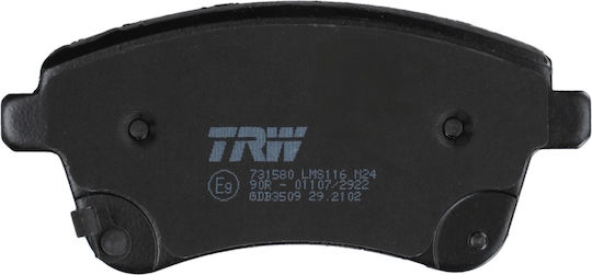 Trw Gdb3509 Set Plăcuțe De Frână Disc Frână Auto