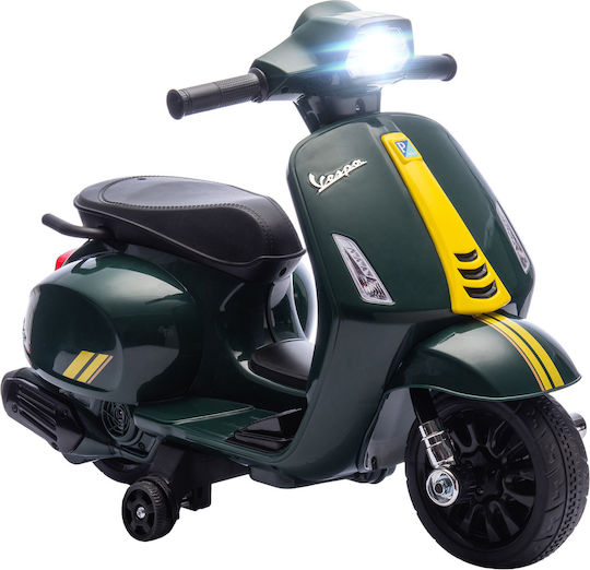 Kids Ride-On Motorbike Electric 6 Volt Green for 6+ Years