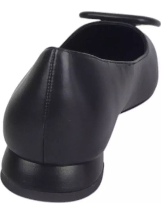 Fabric Ballerinas Black