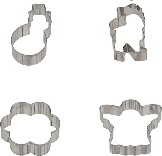 Weihnachtliche Keksausstecher Rostfreies Stahl Set 18Stücke F-v 204678