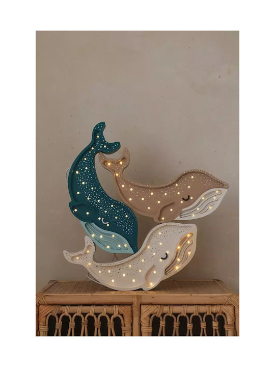 Little Lights Led Kids Decorative Lamp Blue 40x15x5.5εκ.