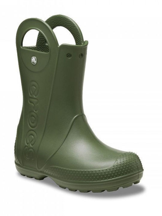 Cizme de cauciuc pentru copii Handle It Rain Boot Verzi