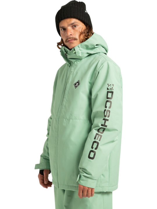 DC Basis Men's Ski & Snowboard Jacket Green ADYTJ03096-GHZ0