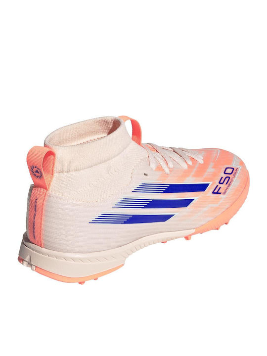 adidas F50 Sparkfusion League Футболни Обувки с Гумена Подметка Оранжеви