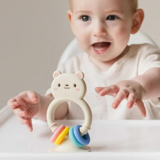 Baby Rattle High Chair Buddy – Silicone Bear 20325 Tiger Tribe 9341736102585