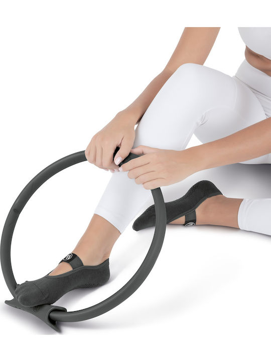 AMILA Yoga/Pilates Socks Gray 1 Pair