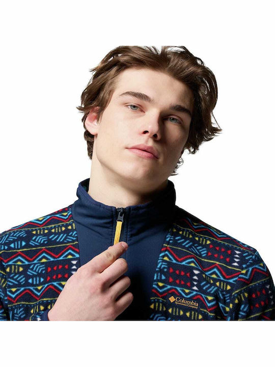 Men's Fleece Cardigan Multi