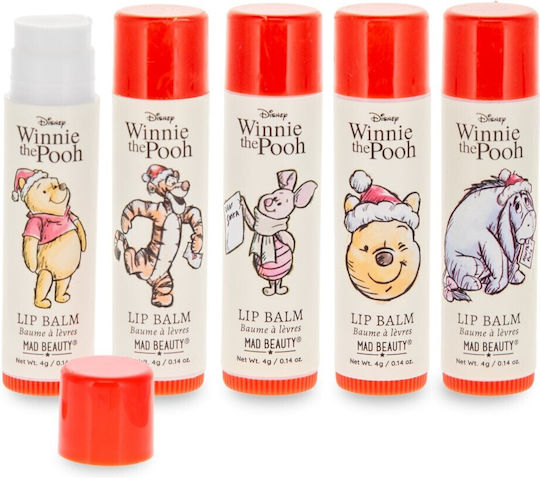 Mad Beauty Winnie Pooh Σετ Lip Balm