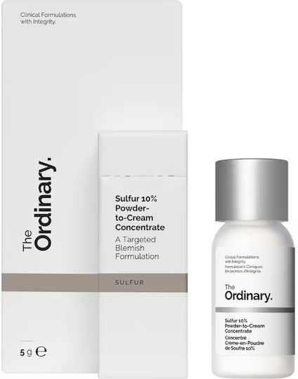 The Ordinary Sulfur 10% Powder to Cream Creme Gesicht 5gr