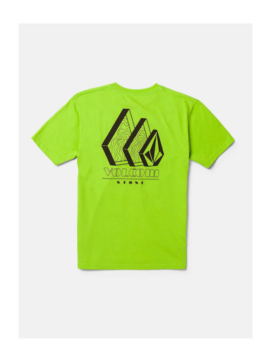 Kids' T-shirt Electric Green Repeater