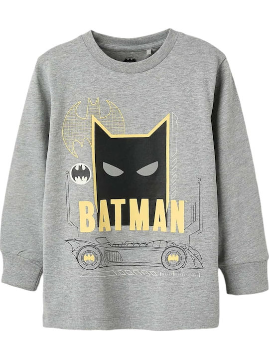 Kinderhemd Langarm Gray