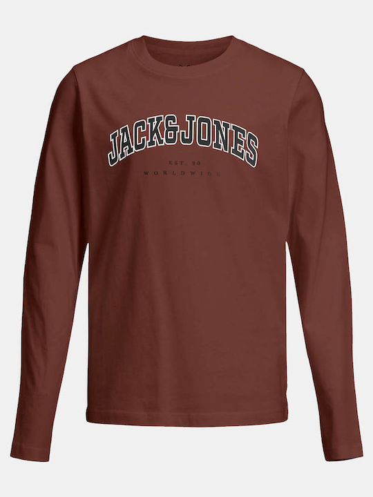 Kids' Shirt Long Sleeve Brown