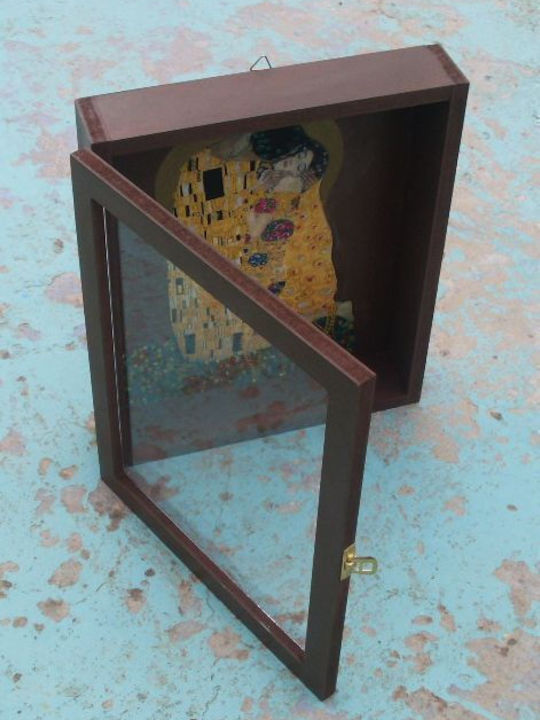 Artifact Hochzeitskronen-Etui Rechteck Bronze 30x27εκ.