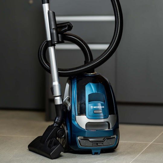 Morris SVC-9705 Staubsauger 700W Beutellos 3Es Blau