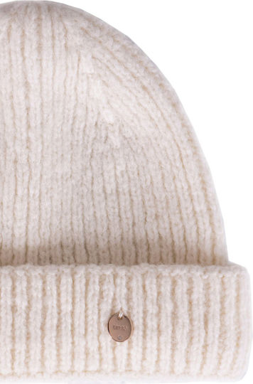 Beanie Frauen Beanie Gestrickt in Beige Farbe
