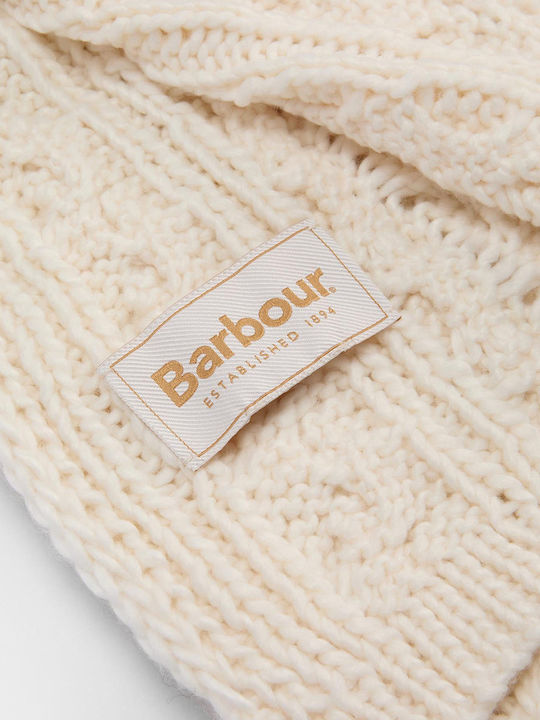 Penshaw Set with Beanie Knitted in Beige color